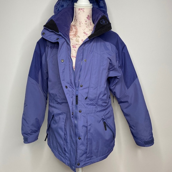 COLUMBIA Ski Jacket Zip In Fleece - Picture 3 of 10